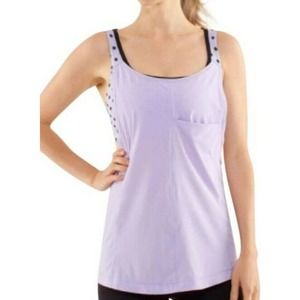 Lululemon Run For Your Money tank top polka dot
